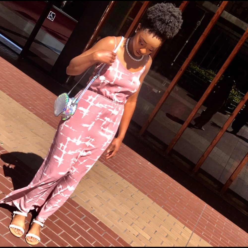 Faded Salmon Pink Sun Dress